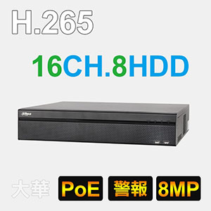 16路監視錄影網路主機