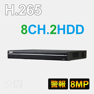 8路監視錄影網路主機