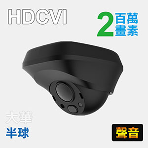 2MP四合一紅外線半球攝影機
